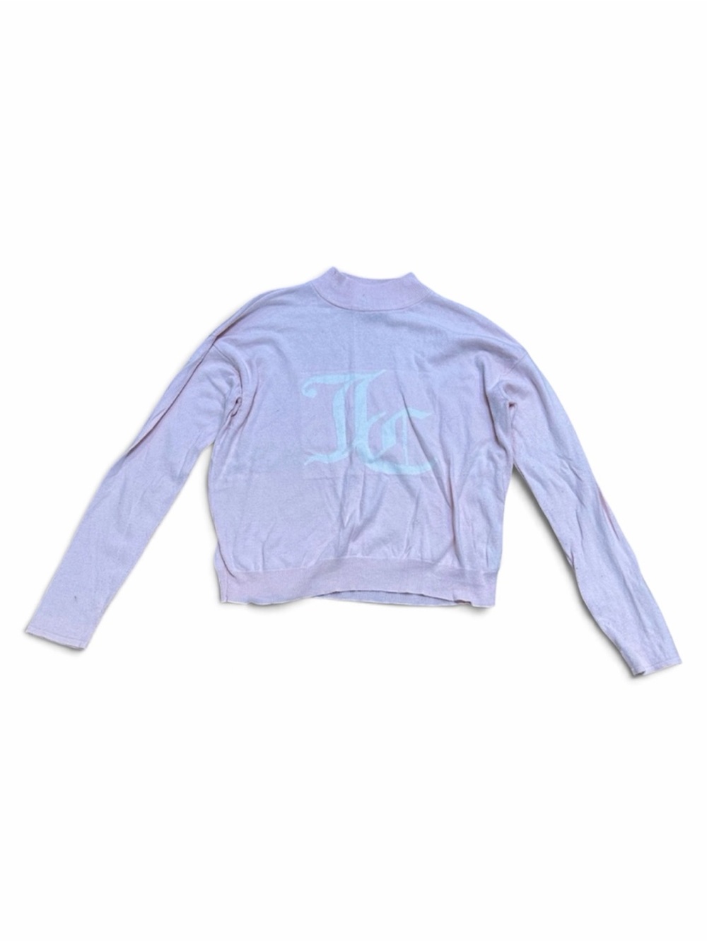 Juicy Couture Mock Neck Logo Sweater